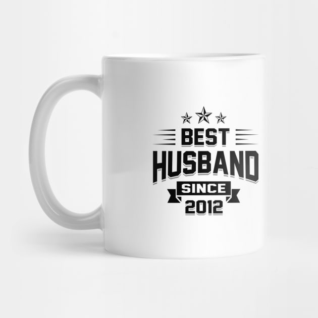'Best Husband Since 2012' Sweet Wedding Anniversary Gift by ourwackyhome